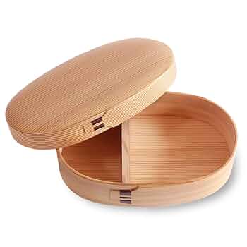 栗久　小判形弁当箱(大) 楽天市場】栗久 曲げわっぱ 弁当箱 小判型 大 国産 日本製 大館